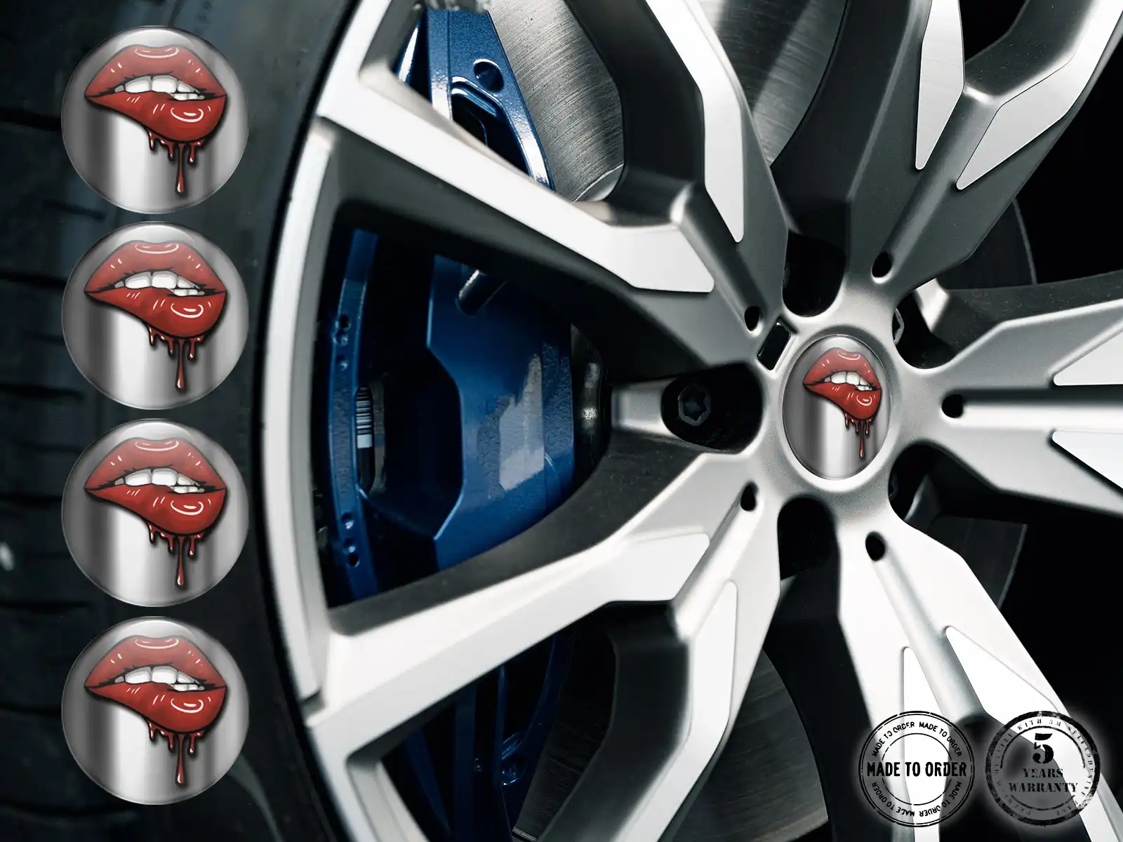 Wheel Sticker Tuning Limited Racing Sport Style